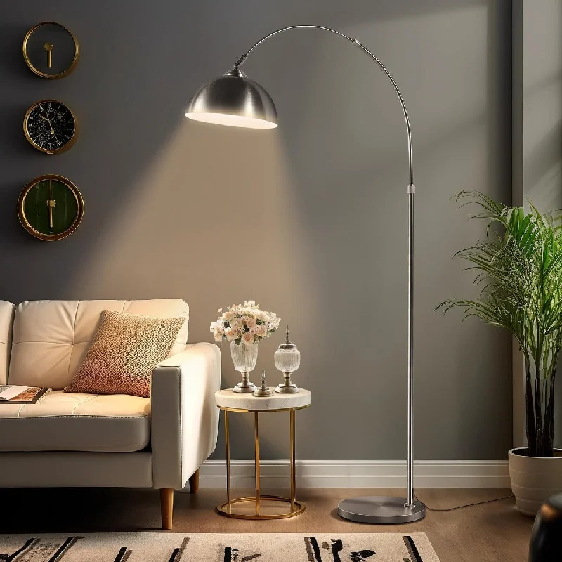 Metal Floor Lamp with a Matte Black Finish for a Sleek LookMetal Floor Lamp with a Matte Black Finish for a Sleek Look71" Adjustable Arching Floor Lamp Arc Lamp - 71*12 Metal Floor Lamp with a Matte Black Finish for a Sleek LookMetal Floor Lamp with a Matte Black Finish for a Sleek Look71" Adjustable Arching Floor Lamp Arc Lamp - 71*12