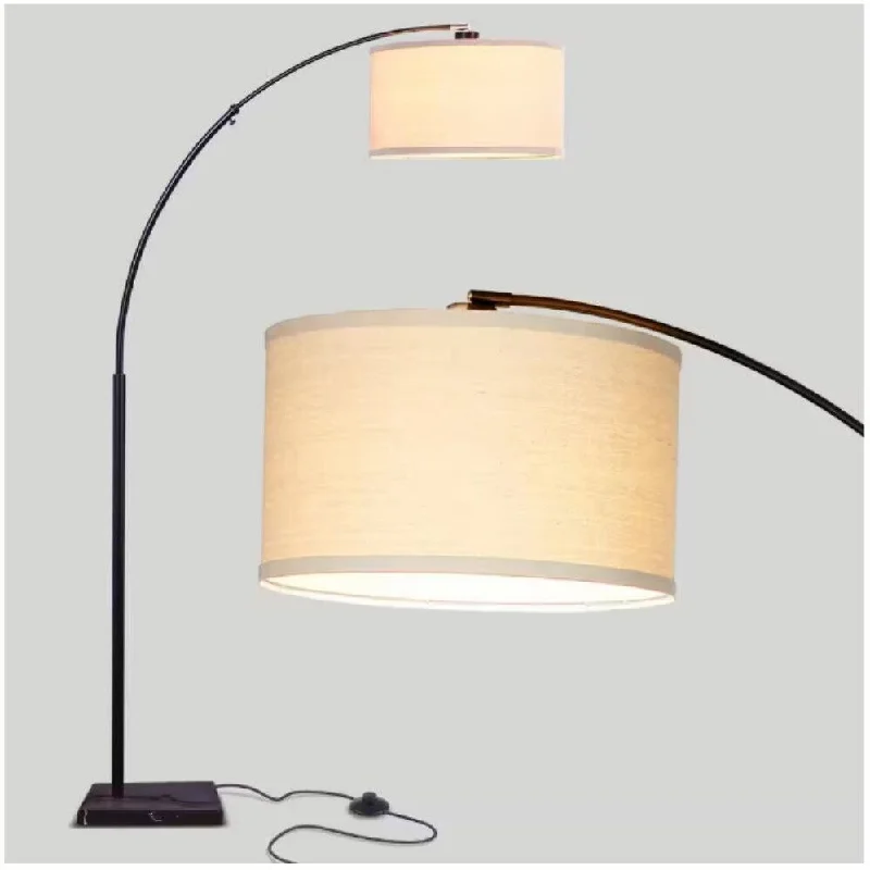 Fabric Floor Lamp with a Linen Shade for a Relaxed AestheticFabric Floor Lamp with a Linen Shade for a Relaxed Aesthetic76" Black LED Arc Floor Lamp with Marble Base Fabric Floor Lamp with a Linen Shade for a Relaxed AestheticFabric Floor Lamp with a Linen Shade for a Relaxed Aesthetic76" Black LED Arc Floor Lamp with Marble Base