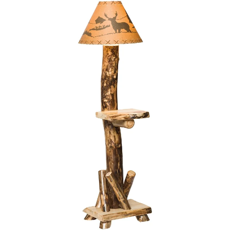 Glass Floor Lamp with Frosted Shades for Soft Diffused LightGlass Floor Lamp with Frosted Shades for Soft Diffused LightAspen Log Floor Lamp with Shelf Glass Floor Lamp with Frosted Shades for Soft Diffused LightGlass Floor Lamp with Frosted Shades for Soft Diffused LightAspen Log Floor Lamp with Shelf