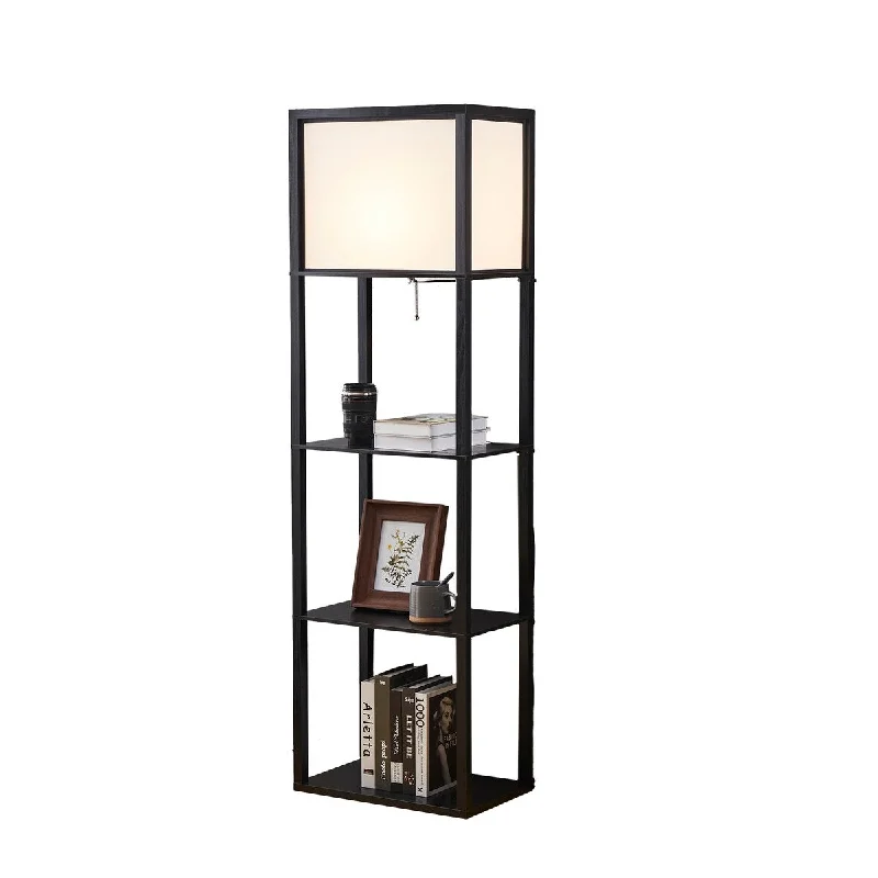 Fabric Floor Lamp with a Linen Shade for a Relaxed AestheticFabric Floor Lamp with a Linen Shade for a Relaxed AestheticAvery Plus Floor Lamp with Shelves, Modern Floor Lamp for Living Room and Bedroom, Wooden ,Black, 63" - Black Fabric Floor Lamp with a Linen Shade for a Relaxed AestheticFabric Floor Lamp with a Linen Shade for a Relaxed AestheticAvery Plus Floor Lamp with Shelves, Modern Floor Lamp for Living Room and Bedroom, Wooden ,Black, 63" - Black
