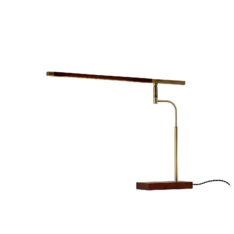 USB Charging Port Floor Lamp for Convenient Device ChargingUSB Charging Port Floor Lamp for Convenient Device ChargingBarrett LED Desk Lamp, Walnut Finished Ash Wood Base with Antique Brass Accents, Wood Base, Walnut Wood Shade USB Charging Port Floor Lamp for Convenient Device ChargingUSB Charging Port Floor Lamp for Convenient Device ChargingBarrett LED Desk Lamp, Walnut Finished Ash Wood Base with Antique Brass Accents, Wood Base, Walnut Wood Shade