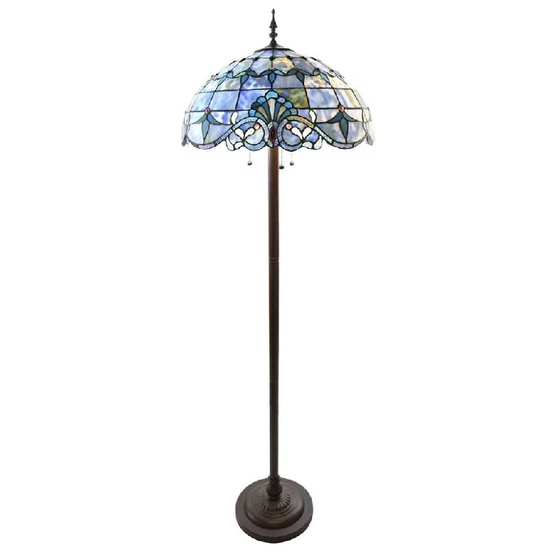 Metal Floor Lamp with a Matte Black Finish for a Sleek LookMetal Floor Lamp with a Matte Black Finish for a Sleek LookBlue Allistar 64"H Stained Glass Floor Lamp Metal Floor Lamp with a Matte Black Finish for a Sleek LookMetal Floor Lamp with a Matte Black Finish for a Sleek LookBlue Allistar 64"H Stained Glass Floor Lamp