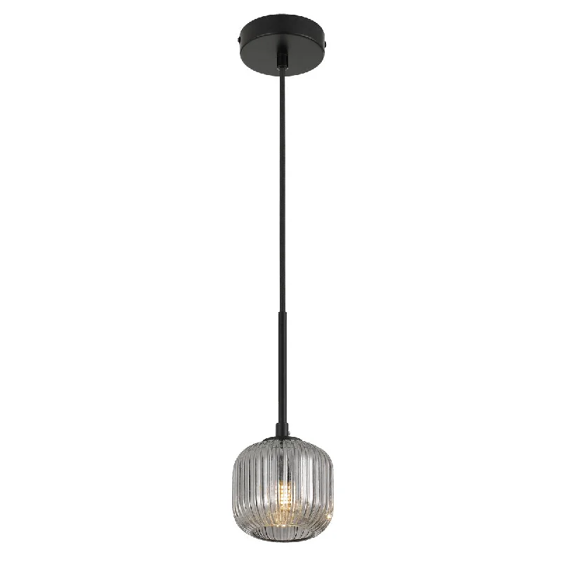 Mid - Century Modern Ceiling Lights with Simple, Sleek LinesMid - Century Modern Ceiling Lights with Simple, Sleek LinesBobo 1 Light Black with Smoke Glass Pendant Mid - Century Modern Ceiling Lights with Simple, Sleek LinesMid - Century Modern Ceiling Lights with Simple, Sleek LinesBobo 1 Light Black with Smoke Glass Pendant