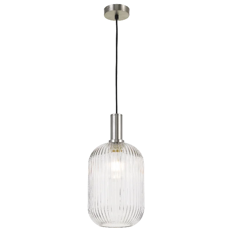 Glass Ceiling Lights with Frosted, Colored, or Etched GlassGlass Ceiling Lights with Frosted, Colored, or Etched GlassBonura PE20 Nickel and Clear Reeded Glass Modern Pendant Glass Ceiling Lights with Frosted, Colored, or Etched GlassGlass Ceiling Lights with Frosted, Colored, or Etched GlassBonura PE20 Nickel and Clear Reeded Glass Modern Pendant