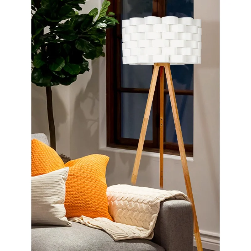 USB Charging Port Floor Lamp for Convenient Device ChargingUSB Charging Port Floor Lamp for Convenient Device ChargingBrightech Bijou 60 in. Natural Wood Farmhouse LED Super Bright Floor Lamp with White Plastic Drum Shade USB Charging Port Floor Lamp for Convenient Device ChargingUSB Charging Port Floor Lamp for Convenient Device ChargingBrightech Bijou 60 in. Natural Wood Farmhouse LED Super Bright Floor Lamp with White Plastic Drum Shade