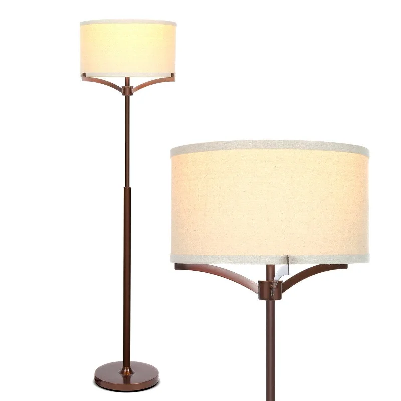 USB Charging Port Floor Lamp for Convenient Device ChargingUSB Charging Port Floor Lamp for Convenient Device ChargingBrightech Elijah 62 in. Bronze LED Floor Lamp with Drum Shade USB Charging Port Floor Lamp for Convenient Device ChargingUSB Charging Port Floor Lamp for Convenient Device ChargingBrightech Elijah 62 in. Bronze LED Floor Lamp with Drum Shade
