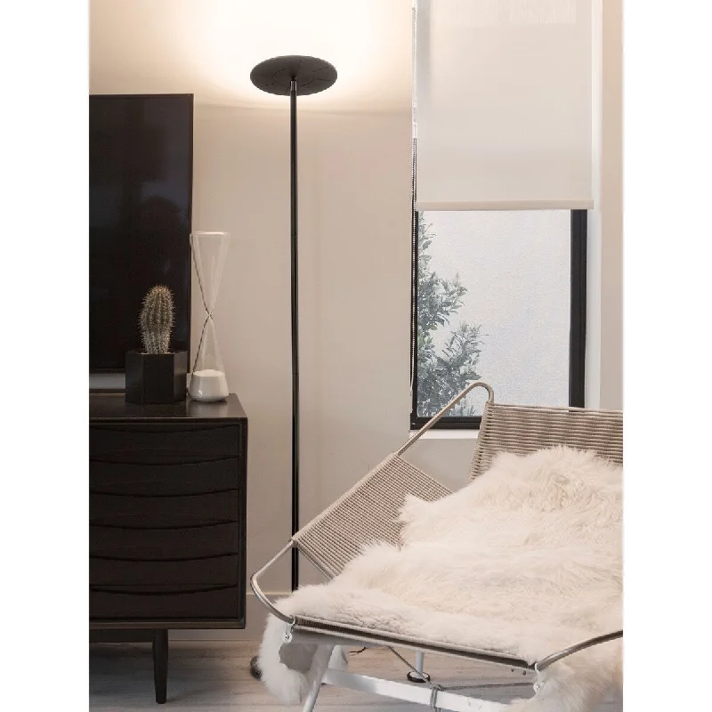 Smart Floor Lamp with Voice Control and Bluetooth ConnectivitySmart Floor Lamp with Voice Control and Bluetooth ConnectivityBrightech Sky Gunmetal Black Floor Lamp Smart Floor Lamp with Voice Control and Bluetooth ConnectivitySmart Floor Lamp with Voice Control and Bluetooth ConnectivityBrightech Sky Gunmetal Black Floor Lamp