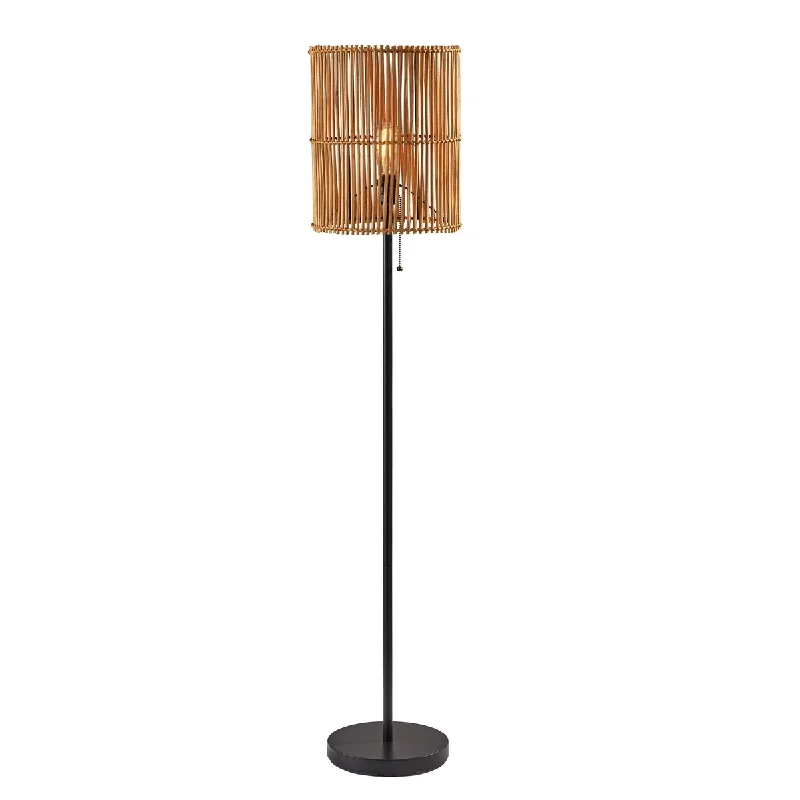 Smart Floor Lamp with Voice Control and Bluetooth ConnectivitySmart Floor Lamp with Voice Control and Bluetooth ConnectivityCabana Floor Lamp, Dark Bronze - Dark Bronze