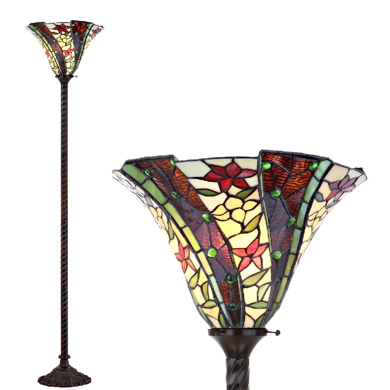 USB Charging Port Floor Lamp for Convenient Device ChargingUSB Charging Port Floor Lamp for Convenient Device ChargingDragonfly Tiffany-Style 71" Torchiere LED Floor Lamp, Bronze by JONATHAN Y - 71" H x 15" W x 15" D - 71" H x 15" W x 15" D USB Charging Port Floor Lamp for Convenient Device ChargingUSB Charging Port Floor Lamp for Convenient Device ChargingDragonfly Tiffany-Style 71" Torchiere LED Floor Lamp, Bronze by JONATHAN Y - 71" H x 15" W x 15" D - 71" H x 15" W x 15" D