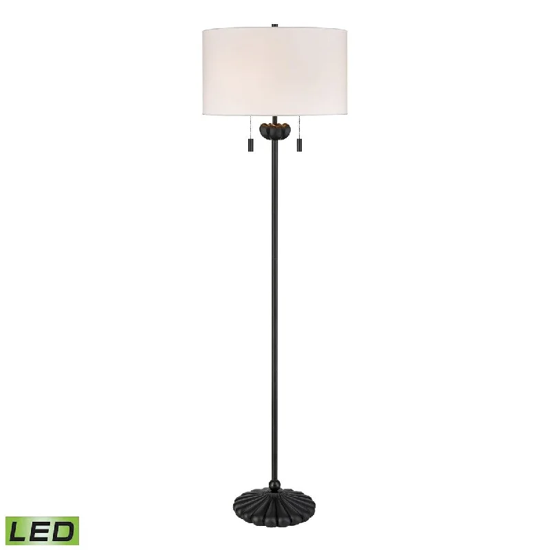 Way Switch Floor Lamp for Multiple Light Intensity Levels Way Switch Floor Lamp for Multiple Light Intensity LevelsElk Home Liliaceae Matte Black With White Shade 2 Light Floor Lamp Way Switch Floor Lamp for Multiple Light Intensity Levels Way Switch Floor Lamp for Multiple Light Intensity LevelsElk Home Liliaceae Matte Black With White Shade 2 Light Floor Lamp