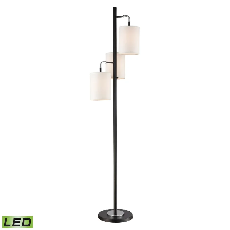 Metal Floor Lamp with a Matte Black Finish for a Sleek LookMetal Floor Lamp with a Matte Black Finish for a Sleek LookElk Home Uprising 72'' High 3-Light Floor Lamp - Black - Includes LED Bulbs Metal Floor Lamp with a Matte Black Finish for a Sleek LookMetal Floor Lamp with a Matte Black Finish for a Sleek LookElk Home Uprising 72'' High 3-Light Floor Lamp - Black - Includes LED Bulbs