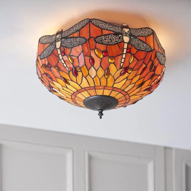 Victorian Style Floor Lamp for Traditional and Elegant InteriorsVictorian Style Floor Lamp for Traditional and Elegant InteriorsFlame Dragonfly 41cm Flush Tiffany 2 Light Ceiling Light Victorian Style Floor Lamp for Traditional and Elegant InteriorsVictorian Style Floor Lamp for Traditional and Elegant InteriorsFlame Dragonfly 41cm Flush Tiffany 2 Light Ceiling Light
