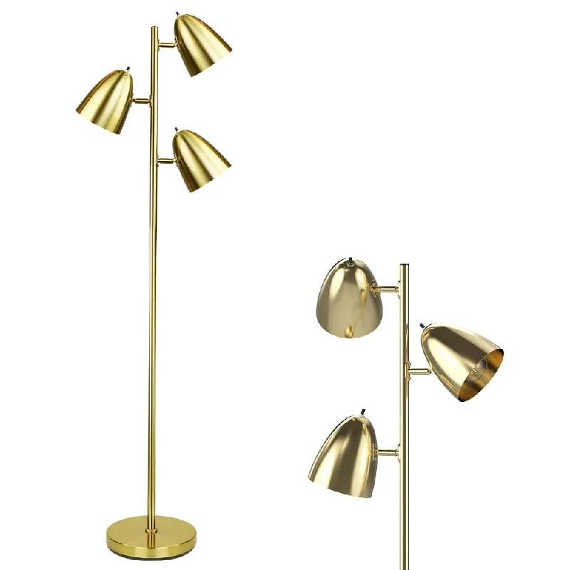 Smart Floor Lamp with Voice Control and Bluetooth ConnectivitySmart Floor Lamp with Voice Control and Bluetooth ConnectivityFloor Lamp 3-Light Standing Tree Light with Adjustable Metal Heads Brass Tall LED Lighting E26 Base (Bulbs Include) - Gold Smart Floor Lamp with Voice Control and Bluetooth ConnectivitySmart Floor Lamp with Voice Control and Bluetooth ConnectivityFloor Lamp 3-Light Standing Tree Light with Adjustable Metal Heads Brass Tall LED Lighting E26 Base (Bulbs Include) - Gold