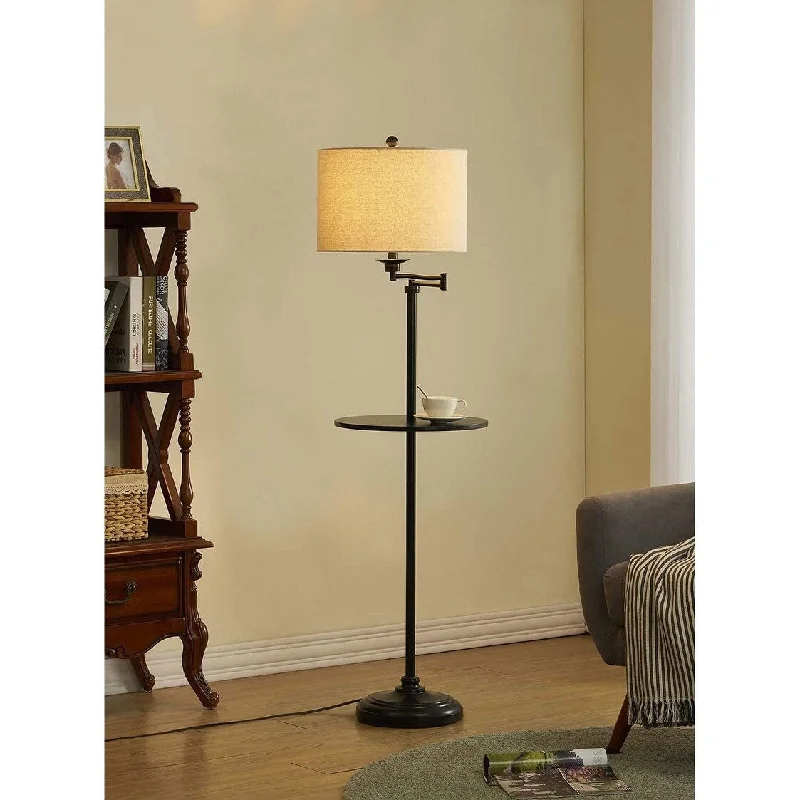 Fabric Floor Lamp with a Linen Shade for a Relaxed AestheticFabric Floor Lamp with a Linen Shade for a Relaxed AestheticFloor Lamp for Living Room, Standing Lamp with Swing Arm & Table - Black Fabric Floor Lamp with a Linen Shade for a Relaxed AestheticFabric Floor Lamp with a Linen Shade for a Relaxed AestheticFloor Lamp for Living Room, Standing Lamp with Swing Arm & Table - Black