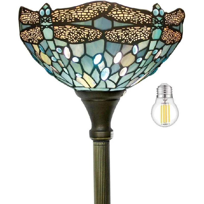 Victorian Style Floor Lamp for Traditional and Elegant InteriorsVictorian Style Floor Lamp for Traditional and Elegant InteriorsFloor Lamp Tiffany Uplight 66" Bronze Pole Vintage Boho Stained Glass Dragonfly Retro Standing Corner Bright Torch Light Victorian Style Floor Lamp for Traditional and Elegant InteriorsVictorian Style Floor Lamp for Traditional and Elegant InteriorsFloor Lamp Tiffany Uplight 66" Bronze Pole Vintage Boho Stained Glass Dragonfly Retro Standing Corner Bright Torch Light