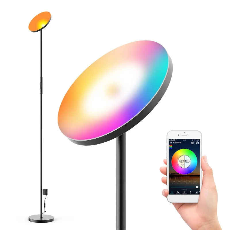 Way Switch Floor Lamp for Multiple Light Intensity Levels Way Switch Floor Lamp for Multiple Light Intensity LevelsGlobal Pronex Smart Floor Lamp 24W WIFI Modern Adjustable LED Floor Lamp Way Switch Floor Lamp for Multiple Light Intensity Levels Way Switch Floor Lamp for Multiple Light Intensity LevelsGlobal Pronex Smart Floor Lamp 24W WIFI Modern Adjustable LED Floor Lamp