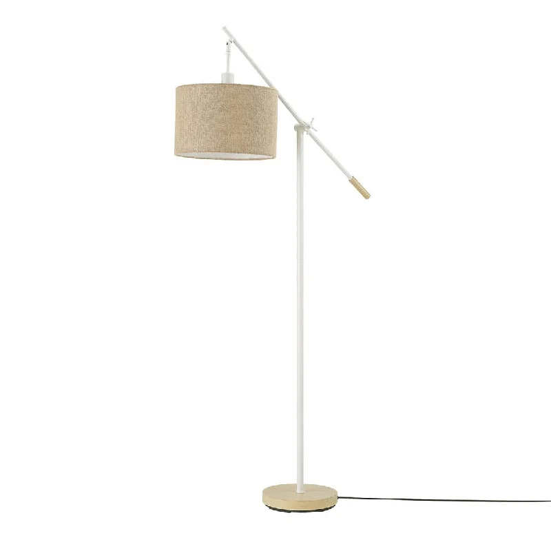 Fabric Floor Lamp with a Linen Shade for a Relaxed AestheticFabric Floor Lamp with a Linen Shade for a Relaxed AestheticGlobe Serena 66" Floor Lamp, Matte White, Faux Wood Accents, Jute Shade, Dimmable Rotary Switch on Socket Fabric Floor Lamp with a Linen Shade for a Relaxed AestheticFabric Floor Lamp with a Linen Shade for a Relaxed AestheticGlobe Serena 66" Floor Lamp, Matte White, Faux Wood Accents, Jute Shade, Dimmable Rotary Switch on Socket