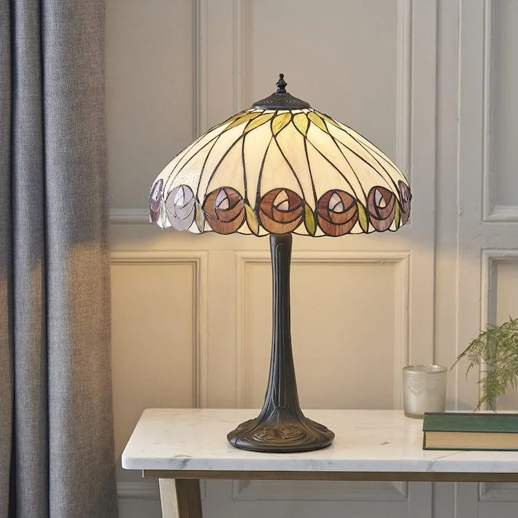 Fabric Floor Lamp with a Linen Shade for a Relaxed AestheticFabric Floor Lamp with a Linen Shade for a Relaxed AestheticInteriors 1900 Hutchinson Tiffany Table Lamp