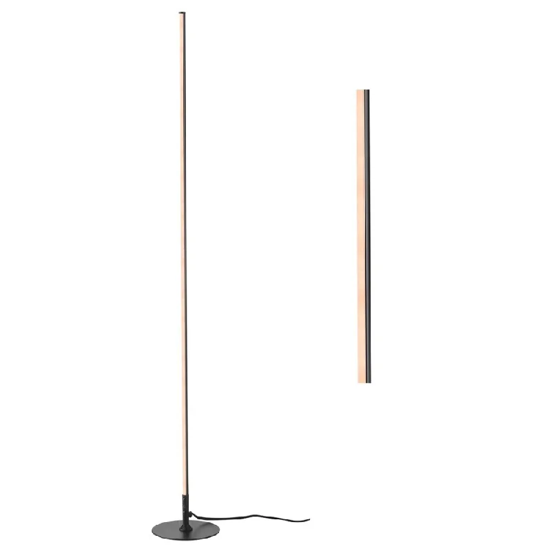 Wood Floor Lamp with Natural Grain for a Warm and Organic FeelWood Floor Lamp with Natural Grain for a Warm and Organic FeelIris 59.5" LED Integrated Floor Lamp, Black Wood Floor Lamp with Natural Grain for a Warm and Organic FeelWood Floor Lamp with Natural Grain for a Warm and Organic FeelIris 59.5" LED Integrated Floor Lamp, Black