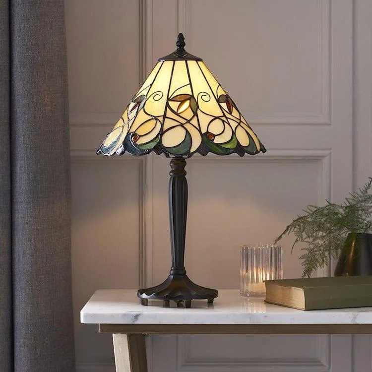Wood Floor Lamp with Natural Grain for a Warm and Organic FeelWood Floor Lamp with Natural Grain for a Warm and Organic FeelInteriors 1900 Jamelia Small Tiffany Lamp Wood Floor Lamp with Natural Grain for a Warm and Organic FeelWood Floor Lamp with Natural Grain for a Warm and Organic FeelInteriors 1900 Jamelia Small Tiffany Lamp
