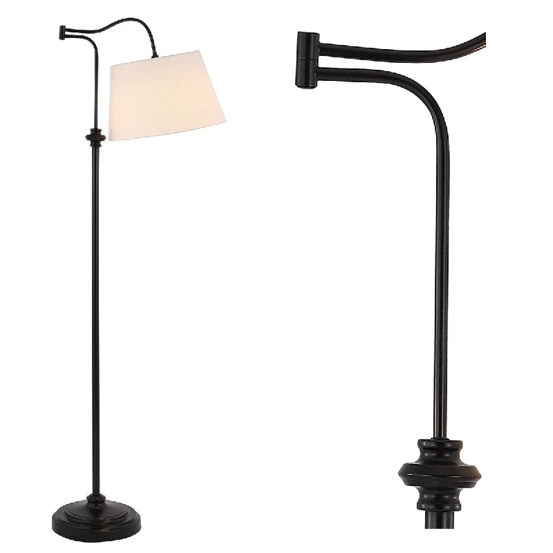 Smart Floor Lamp with Voice Control and Bluetooth ConnectivitySmart Floor Lamp with Voice Control and Bluetooth ConnectivityJason 68.5" Metal Traditional Swing Arm LED Floor Lamp, Oil Rubbed Bronze by JONATHAN Y Smart Floor Lamp with Voice Control and Bluetooth ConnectivitySmart Floor Lamp with Voice Control and Bluetooth ConnectivityJason 68.5" Metal Traditional Swing Arm LED Floor Lamp, Oil Rubbed Bronze by JONATHAN Y