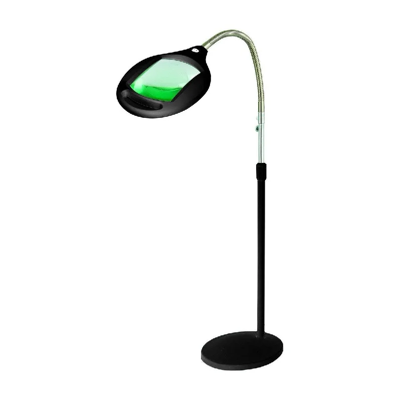 Way Switch Floor Lamp for Multiple Light Intensity Levels Way Switch Floor Lamp for Multiple Light Intensity LevelsLightView PRO SuperBright Magnifier Floor Lamp in Black Color with 42 LED's Way Switch Floor Lamp for Multiple Light Intensity Levels Way Switch Floor Lamp for Multiple Light Intensity LevelsLightView PRO SuperBright Magnifier Floor Lamp in Black Color with 42 LED's