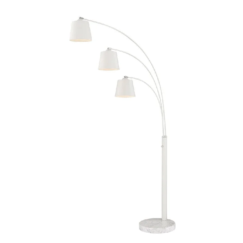 Wood Floor Lamp with Natural Grain for a Warm and Organic FeelWood Floor Lamp with Natural Grain for a Warm and Organic FeelLite Source 3-Light Quana Floor Lamp