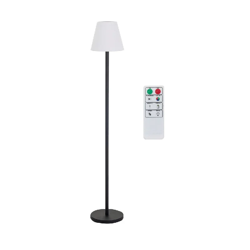 Dimmable Floor Lamp for Adjustable Lighting AmbianceDimmable Floor Lamp for Adjustable Lighting AmbianceMetal Indoor and Outdoor Solar and Touch Sensor Floor Lamp - 9.5"L x 9.5"W x 57.9"H Dimmable Floor Lamp for Adjustable Lighting AmbianceDimmable Floor Lamp for Adjustable Lighting AmbianceMetal Indoor and Outdoor Solar and Touch Sensor Floor Lamp - 9.5"L x 9.5"W x 57.9"H