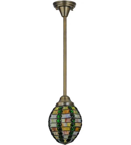 Retro Ceiling Lights Inspired by the 1950s and 1960s DesignRetro Ceiling Lights Inspired by the 1950s and 1960s DesignMeyda Lighting 147739 8"W Beehive Mini Pendant