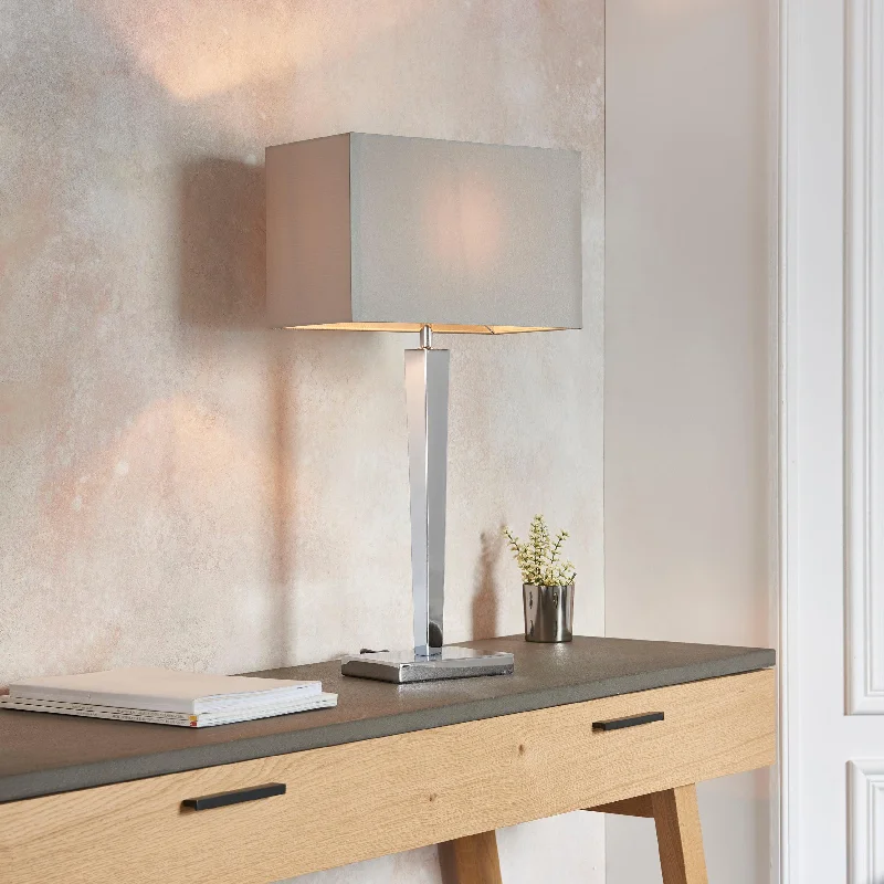 Adjustable Height Floor Lamp for Versatile Lighting NeedsAdjustable Height Floor Lamp for Versatile Lighting NeedsEndon Moreto Chrome Finish And Grey Faux Silk Table Lamp Adjustable Height Floor Lamp for Versatile Lighting NeedsAdjustable Height Floor Lamp for Versatile Lighting NeedsEndon Moreto Chrome Finish And Grey Faux Silk Table Lamp