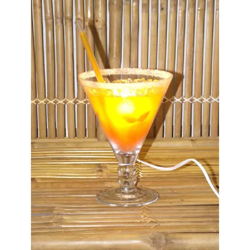 Smart Floor Lamp with Voice Control and Bluetooth ConnectivitySmart Floor Lamp with Voice Control and Bluetooth ConnectivityOrange Cocktail Lamp
