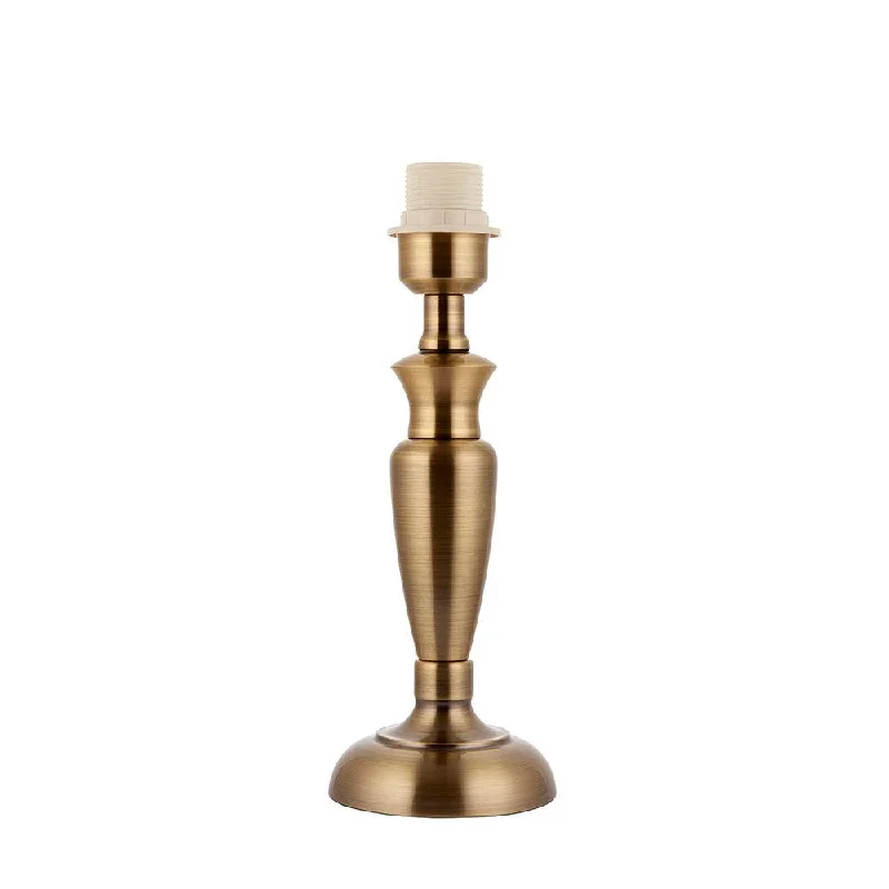 Metal Floor Lamp with a Matte Black Finish for a Sleek LookMetal Floor Lamp with a Matte Black Finish for a Sleek LookEndon Oslo Antique Brass Small Table Lamp (Base Only)