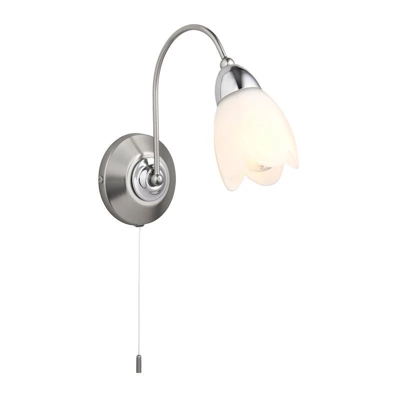 Way Switch Floor Lamp for Multiple Light Intensity Levels Way Switch Floor Lamp for Multiple Light Intensity LevelsEndon Petal Single Arm Satin Nickel Finish Wall Light Way Switch Floor Lamp for Multiple Light Intensity Levels Way Switch Floor Lamp for Multiple Light Intensity LevelsEndon Petal Single Arm Satin Nickel Finish Wall Light