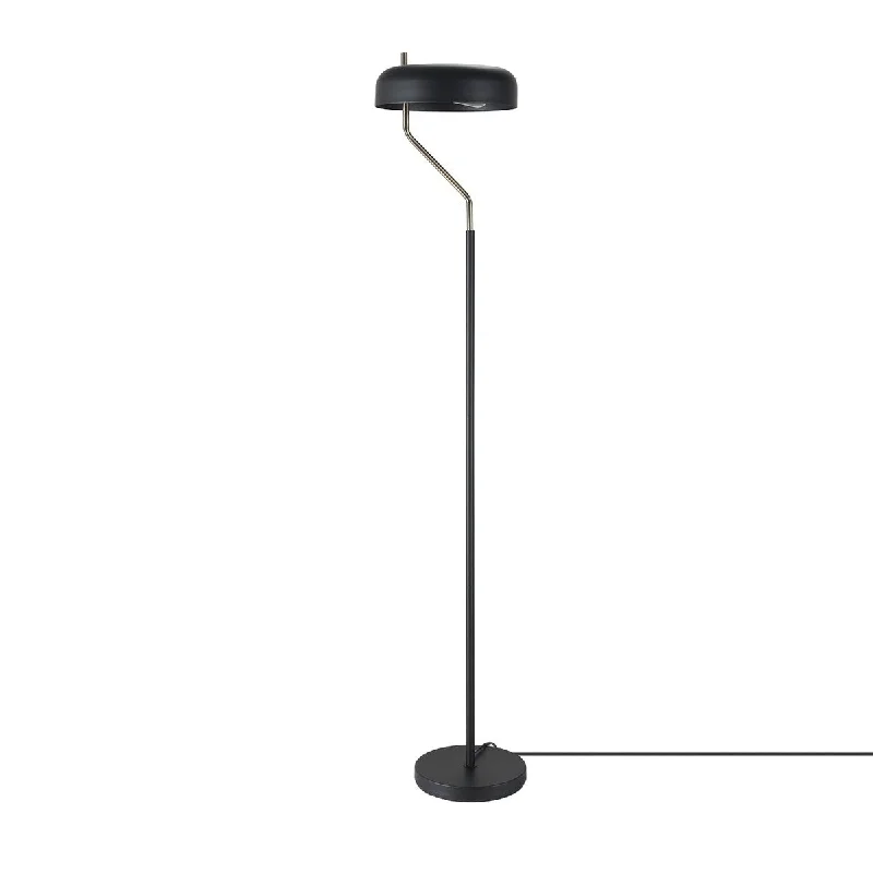Way Switch Floor Lamp for Multiple Light Intensity Levels Way Switch Floor Lamp for Multiple Light Intensity LevelsPowell 63" Floor Lamp, Matte Black, Antique Brass Accent, Stepless Rotary Dimmer Switch on Socket Way Switch Floor Lamp for Multiple Light Intensity Levels Way Switch Floor Lamp for Multiple Light Intensity LevelsPowell 63" Floor Lamp, Matte Black, Antique Brass Accent, Stepless Rotary Dimmer Switch on Socket