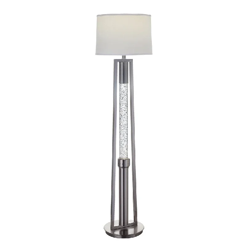 USB Charging Port Floor Lamp for Convenient Device ChargingUSB Charging Port Floor Lamp for Convenient Device ChargingQ-Max 58''H Brushed Nickel Metal Base Lighting Floor Lamp - Brushed Nickel USB Charging Port Floor Lamp for Convenient Device ChargingUSB Charging Port Floor Lamp for Convenient Device ChargingQ-Max 58''H Brushed Nickel Metal Base Lighting Floor Lamp - Brushed Nickel