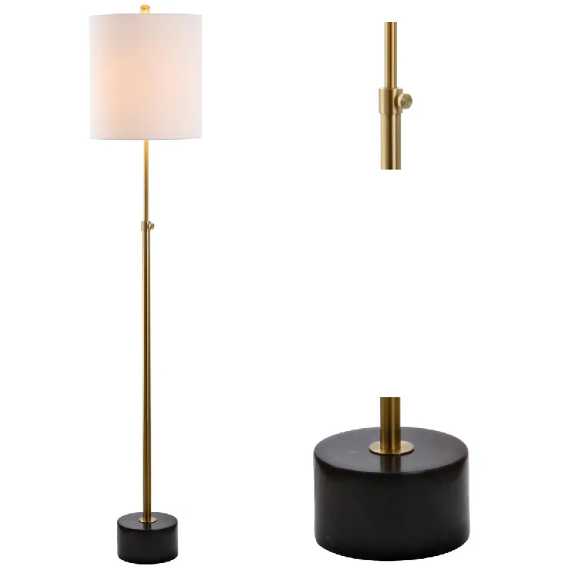 Wood Floor Lamp with Natural Grain for a Warm and Organic FeelWood Floor Lamp with Natural Grain for a Warm and Organic FeelRoxy 66" Adjustable Height Metal LED Floor Lamp, Brass/Black Marble by JONATHAN Y - Black/Brass Gold - 56-66" H x 13" W x 13" D Wood Floor Lamp with Natural Grain for a Warm and Organic FeelWood Floor Lamp with Natural Grain for a Warm and Organic FeelRoxy 66" Adjustable Height Metal LED Floor Lamp, Brass/Black Marble by JONATHAN Y - Black/Brass Gold - 56-66" H x 13" W x 13" D