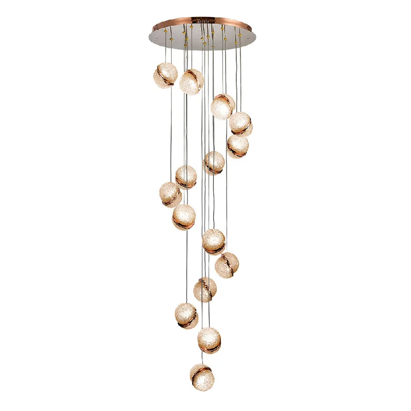 Glass Ceiling Lights with Frosted, Colored, or Etched GlassGlass Ceiling Lights with Frosted, Colored, or Etched GlassSaturn 15 Light Tri-Colour LED 90w Rose Gold Crystal Pendant Light Glass Ceiling Lights with Frosted, Colored, or Etched GlassGlass Ceiling Lights with Frosted, Colored, or Etched GlassSaturn 15 Light Tri-Colour LED 90w Rose Gold Crystal Pendant Light
