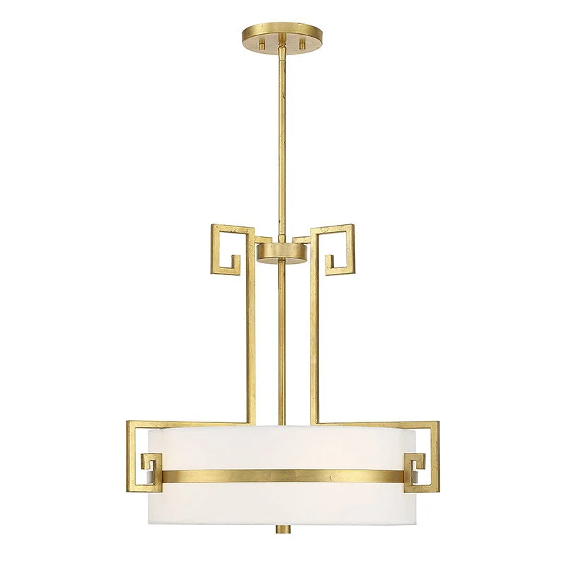 Mediterranean - Style Ceiling Lights with Terra - Cotta and Ceramic DetailsMediterranean - Style Ceiling Lights with Terra - Cotta and Ceramic DetailsSavoy House 7-2303-4 Quatrain 4-lt 23" Pendant