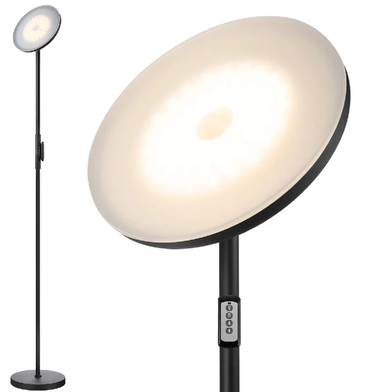 Marble Base Floor Lamp for a Touch of LuxuryMarble Base Floor Lamp for a Touch of LuxurySky LED Modern Torchiere 3 Color Temperatures Super Bright Floor Lamps