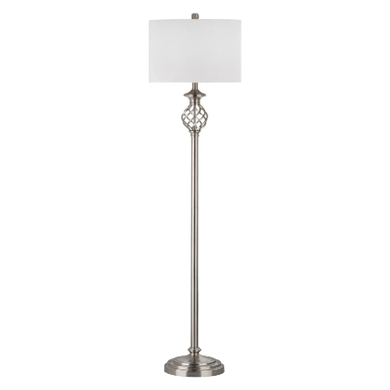 Victorian Style Floor Lamp for Traditional and Elegant InteriorsVictorian Style Floor Lamp for Traditional and Elegant InteriorsSophia 59.75 in. H Modern Coil Solid Floor Lamp, Nickel