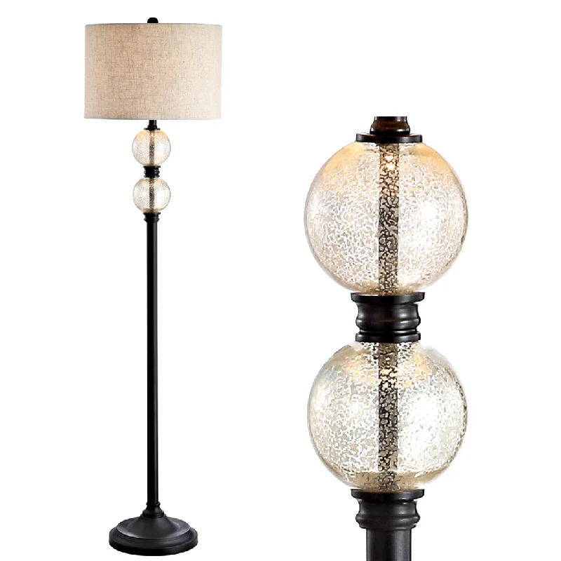 Way Switch Floor Lamp for Multiple Light Intensity Levels Way Switch Floor Lamp for Multiple Light Intensity LevelsSophia 60" Glass/Metal LED Floor Lamp, Mercury Glass/Oil Rubbed Bronze by JONATHAN Y - 60" H x 15" W x 15" D Way Switch Floor Lamp for Multiple Light Intensity Levels Way Switch Floor Lamp for Multiple Light Intensity LevelsSophia 60" Glass/Metal LED Floor Lamp, Mercury Glass/Oil Rubbed Bronze by JONATHAN Y - 60" H x 15" W x 15" D