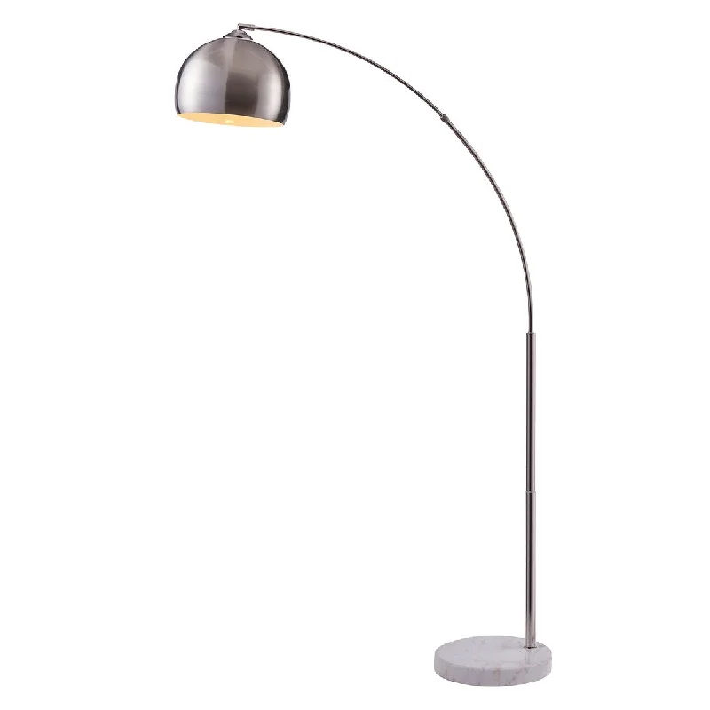 Dimmable Floor Lamp for Adjustable Lighting AmbianceDimmable Floor Lamp for Adjustable Lighting AmbianceTeamson Home Arquer Arc 68.1" Metal Floor Lamp with Bell Shade, Polished Nickel Dimmable Floor Lamp for Adjustable Lighting AmbianceDimmable Floor Lamp for Adjustable Lighting AmbianceTeamson Home Arquer Arc 68.1" Metal Floor Lamp with Bell Shade, Polished Nickel