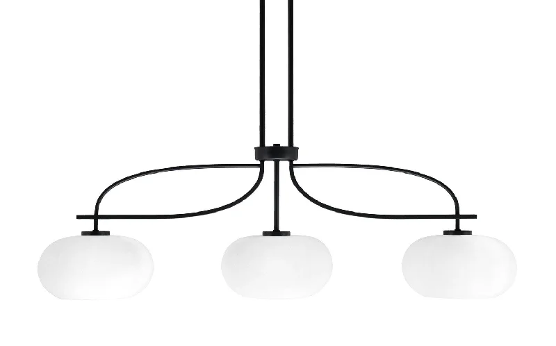 Contemporary Ceiling Lights with Unique, Abstract ShapesContemporary Ceiling Lights with Unique, Abstract ShapesToltec Cavella 3936-MB-214 Pendant Light - Matte Black