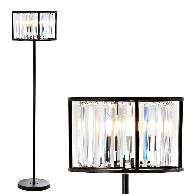 Wood Floor Lamp with Natural Grain for a Warm and Organic FeelWood Floor Lamp with Natural Grain for a Warm and Organic FeelToronto 63" Metal/Crystal LED Floor Lamp, Oil Rubbed Bronze/Crystal by JONATHAN Y - 63.375" H x 15.75" W x 15.75" D Wood Floor Lamp with Natural Grain for a Warm and Organic FeelWood Floor Lamp with Natural Grain for a Warm and Organic FeelToronto 63" Metal/Crystal LED Floor Lamp, Oil Rubbed Bronze/Crystal by JONATHAN Y - 63.375" H x 15.75" W x 15.75" D