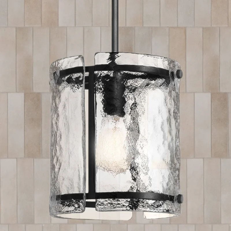 Japanese - Inspired Ceiling Lights with Shoji - Screen - like DiffusersJapanese - Inspired Ceiling Lights with Shoji - Screen - like DiffusersUQL4742 Mediterranean Indoor Pendant, 10.00''H x 9.25''W x 9.25''D, Earth Black Finish, Nantes Collection Japanese - Inspired Ceiling Lights with Shoji - Screen - like DiffusersJapanese - Inspired Ceiling Lights with Shoji - Screen - like DiffusersUQL4742 Mediterranean Indoor Pendant, 10.00''H x 9.25''W x 9.25''D, Earth Black Finish, Nantes Collection