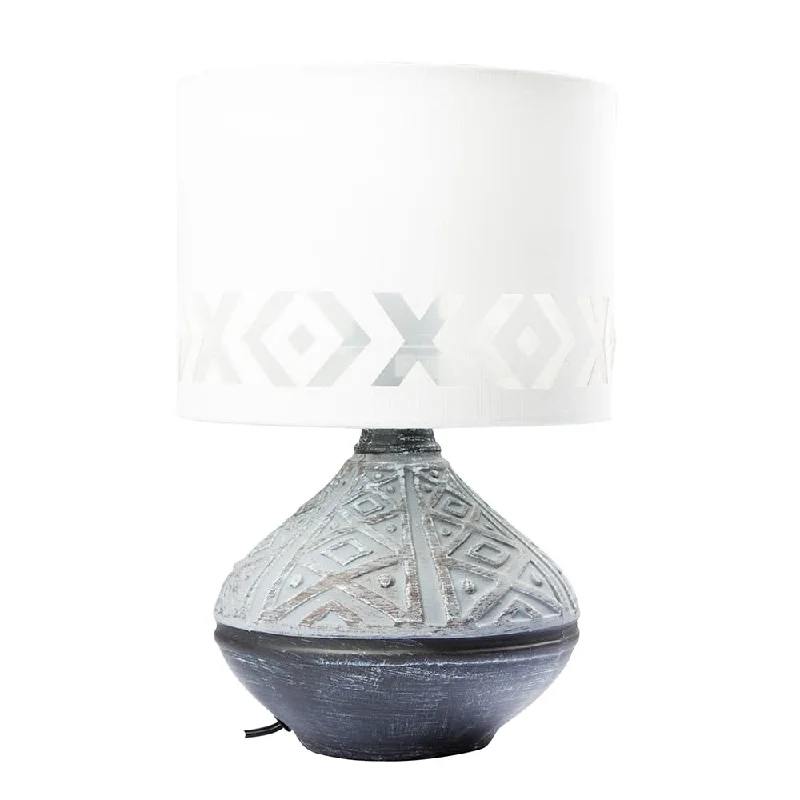 bohemian table lamps with colorful patterns for eclectic bedroomsbohemian table lamps with colorful patterns for eclectic bedroomsBali Grey Table Lamp