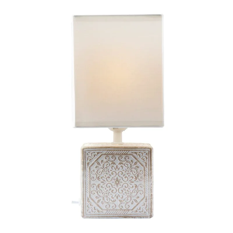industrial style table lamps with exposed bulbs for loft apartmentsindustrial style table lamps with exposed bulbs for loft apartmentsMadeira White Table Lamp