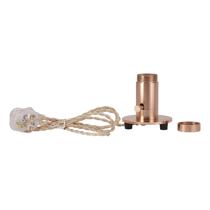 industrial style table lamps with exposed bulbs for loft apartmentsindustrial style table lamps with exposed bulbs for loft apartmentsNelson Lighting NL90179 Apollo 1 Light Table Lamp Rose Gold Rose Gold