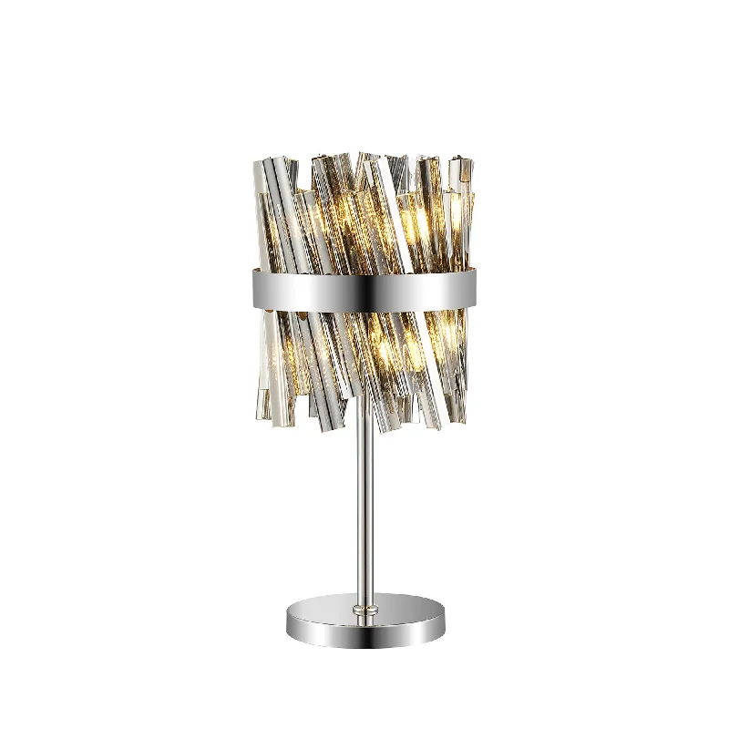asian inspired table lamps with bamboo accents for a zen atmosphereasian inspired table lamps with bamboo accents for a zen atmosphereNelson Lighting NL9512PN/SM9 Kaffer 6 Light Table Lamp Polished Nickel Smoke asian inspired table lamps with bamboo accents for a zen atmosphereasian inspired table lamps with bamboo accents for a zen atmosphereNelson Lighting NL9512PN/SM9 Kaffer 6 Light Table Lamp Polished Nickel Smoke