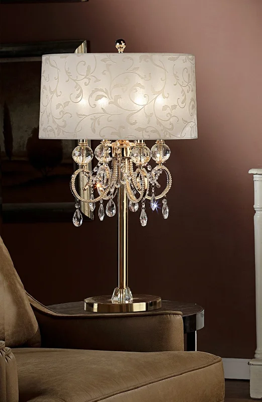 gothic style table lamps with dark finishes for a mysterious lookgothic style table lamps with dark finishes for a mysterious lookStunning Brass Gold Finish Table Lamp with Crystal Accents By Homeroots